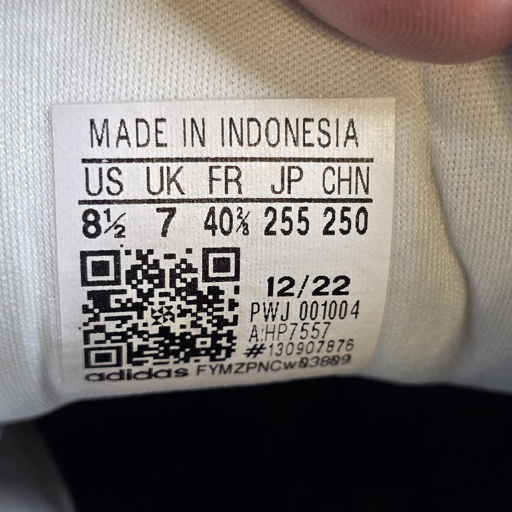 Adidas Runfalcon 3 Womens Size 8.5 White Black Athletic Running Shoes Sneakers - Picture 9 of 10
